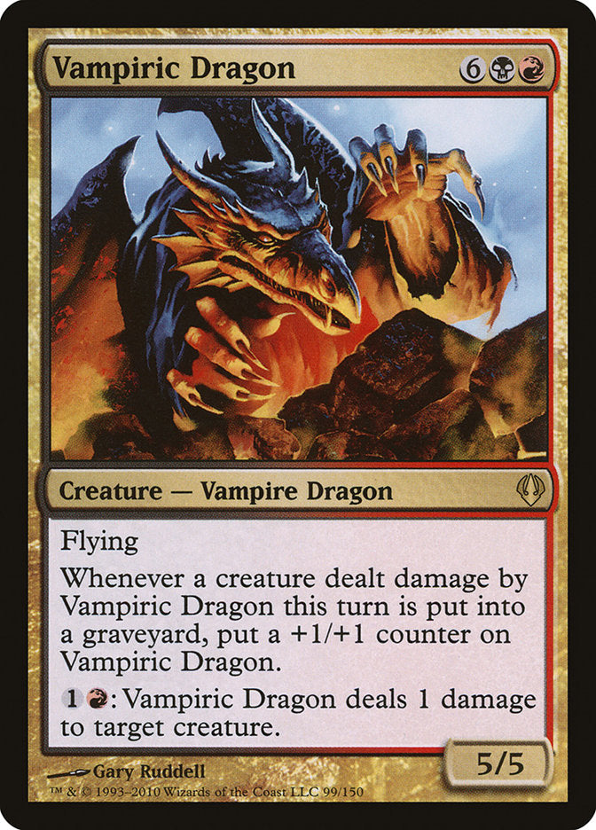 Vampiric Dragon [Archenemy] MTG Single Magic: The Gathering    | Red Claw Gaming