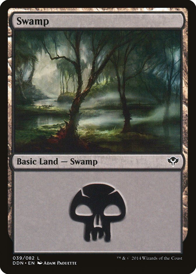 Swamp (39) [Duel Decks: Speed vs. Cunning] MTG Single Magic: The Gathering    | Red Claw Gaming