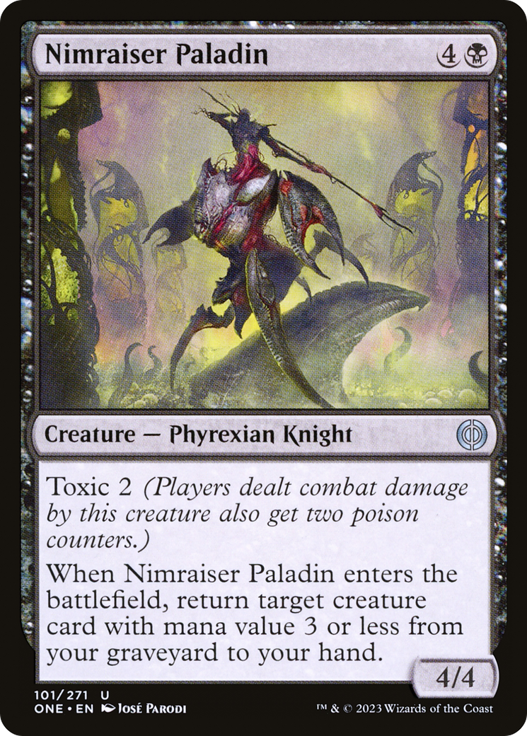 Nimraiser Paladin [Phyrexia: All Will Be One] MTG Single Magic: The Gathering    | Red Claw Gaming