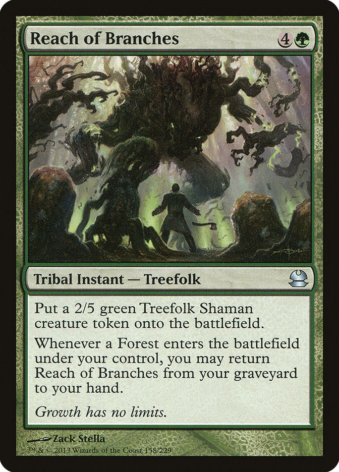 Reach of Branches [Modern Masters] MTG Single Magic: The Gathering    | Red Claw Gaming