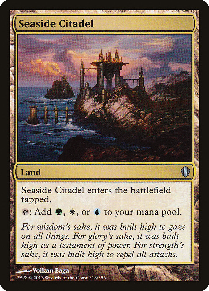 Seaside Citadel [Commander 2013] MTG Single Magic: The Gathering    | Red Claw Gaming