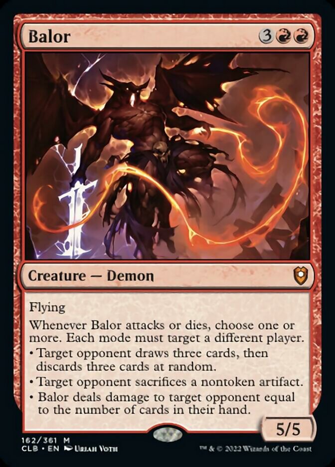 Balor [Commander Legends: Battle for Baldur's Gate] MTG Single Magic: The Gathering    | Red Claw Gaming