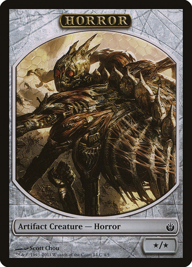 Horror Token [Mirrodin Besieged Tokens] MTG Single Magic: The Gathering    | Red Claw Gaming