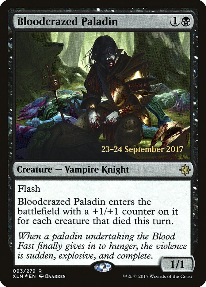 Bloodcrazed Paladin [Ixalan Prerelease Promos] MTG Single Magic: The Gathering    | Red Claw Gaming