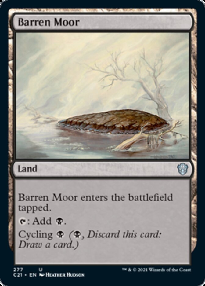 Barren Moor [Commander 2021] MTG Single Magic: The Gathering    | Red Claw Gaming