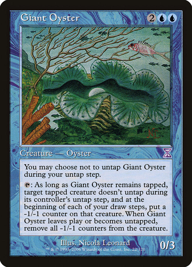 Giant Oyster [Time Spiral Timeshifted] MTG Single Magic: The Gathering    | Red Claw Gaming