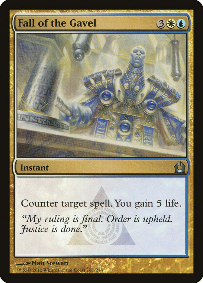 Fall of the Gavel [Return to Ravnica] MTG Single Magic: The Gathering    | Red Claw Gaming