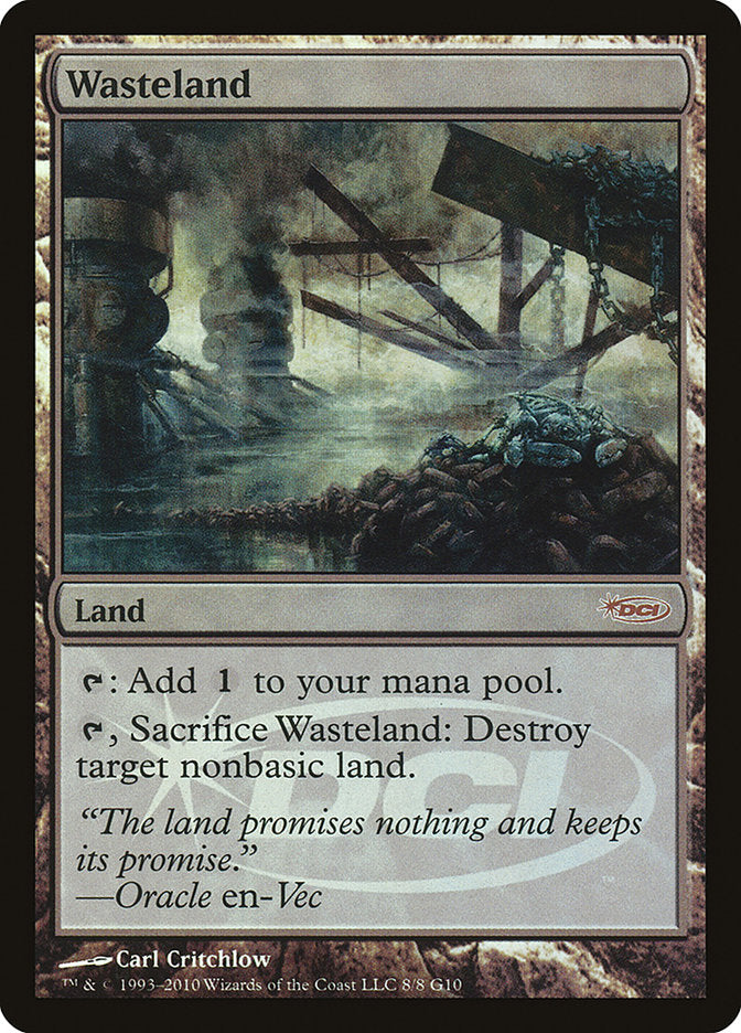 Wasteland [Judge Gift Cards 2010] MTG Single Magic: The Gathering    | Red Claw Gaming