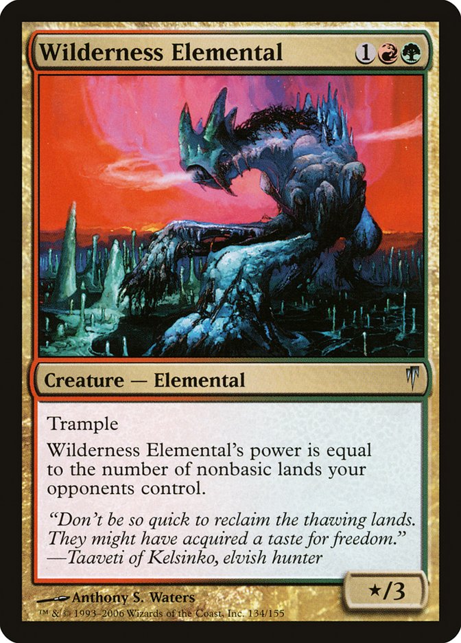 Wilderness Elemental [Coldsnap] MTG Single Magic: The Gathering    | Red Claw Gaming