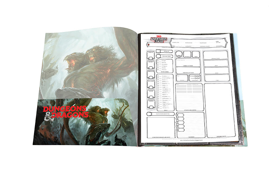 D&D Character Folio Demogorgon D&D Book Wizards of the Coast    | Red Claw Gaming