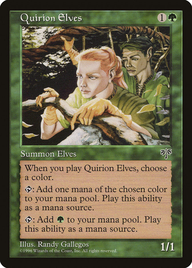 Quirion Elves [Mirage] MTG Single Magic: The Gathering    | Red Claw Gaming