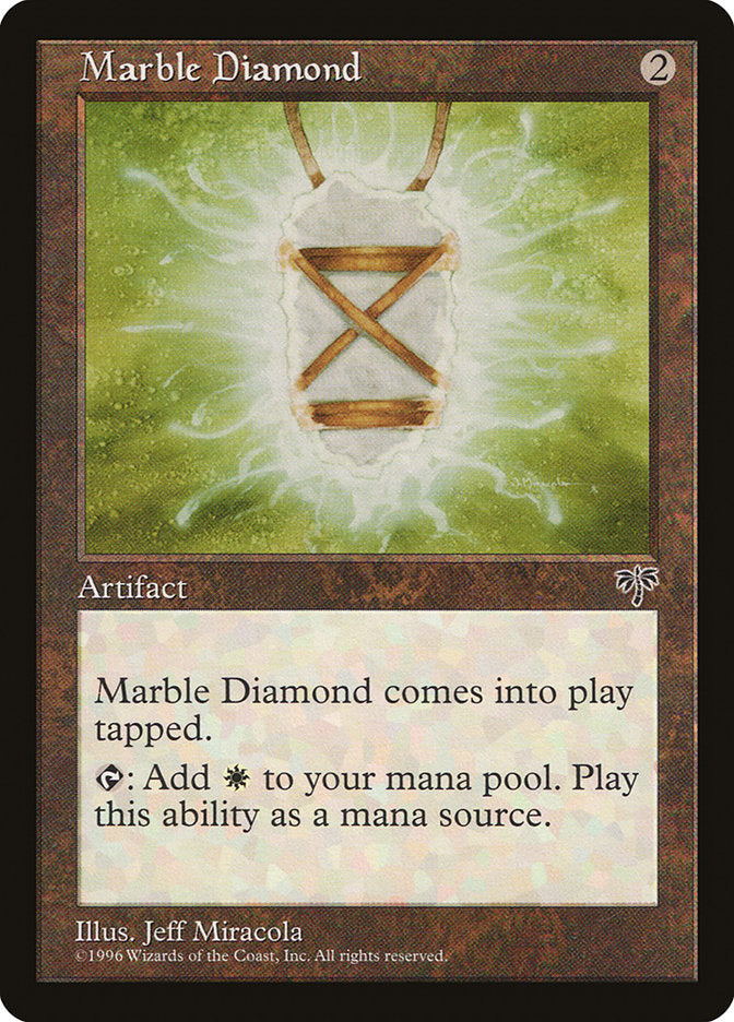 Marble Diamond [Mirage] MTG Single Magic: The Gathering    | Red Claw Gaming