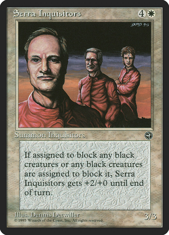 Serra Inquisitors [Homelands] MTG Single Magic: The Gathering    | Red Claw Gaming