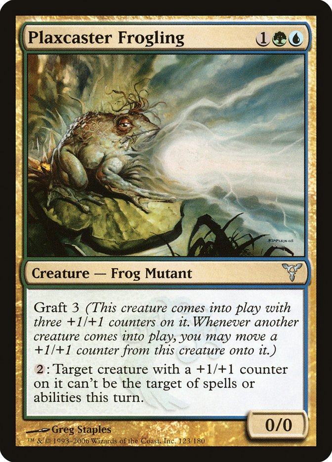 Plaxcaster Frogling [Dissension] MTG Single Magic: The Gathering    | Red Claw Gaming