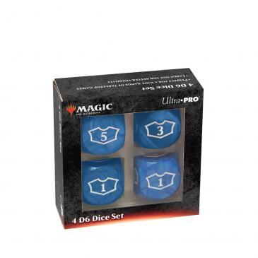 Deluxe 22MM Blue Mana Loyalty Dice Set for Magic: The Gathering Dice & Counters Ultra Pro    | Red Claw Gaming