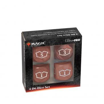 Deluxe 22MM Red Mana Loyalty Dice Set for Magic: The Gathering Dice & Counters Ultra Pro    | Red Claw Gaming