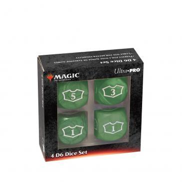 Deluxe 22MM Green Mana Loyalty Dice Set for Magic: The Gathering Dice & Counters Ultra Pro    | Red Claw Gaming