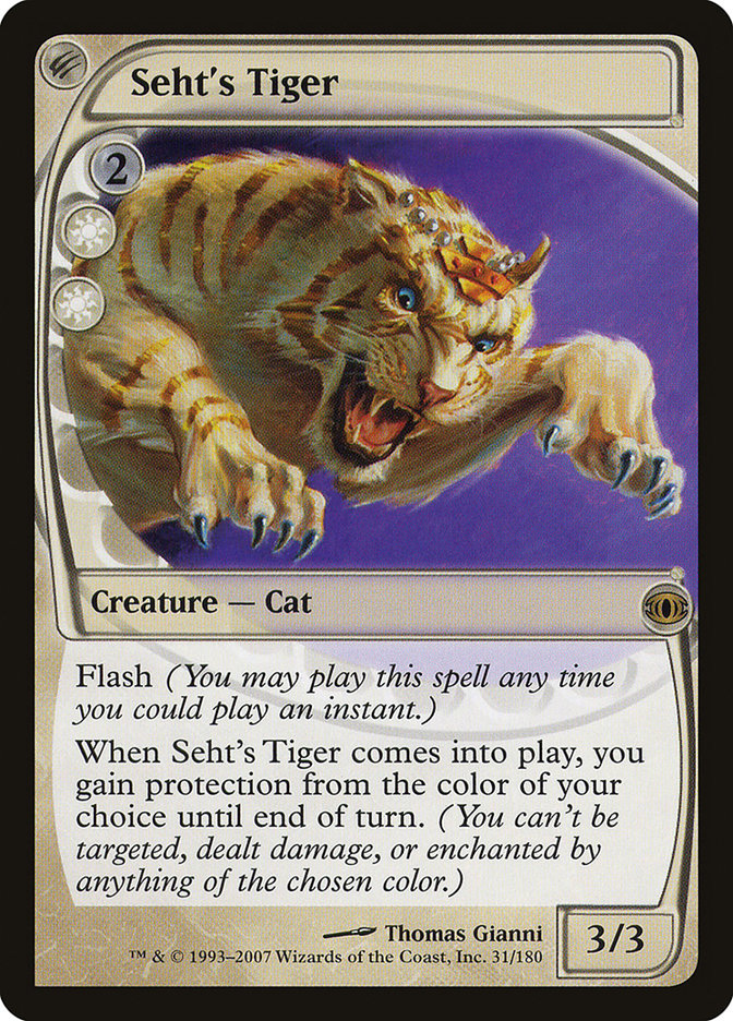 Seht's Tiger [Future Sight] MTG Single Magic: The Gathering    | Red Claw Gaming