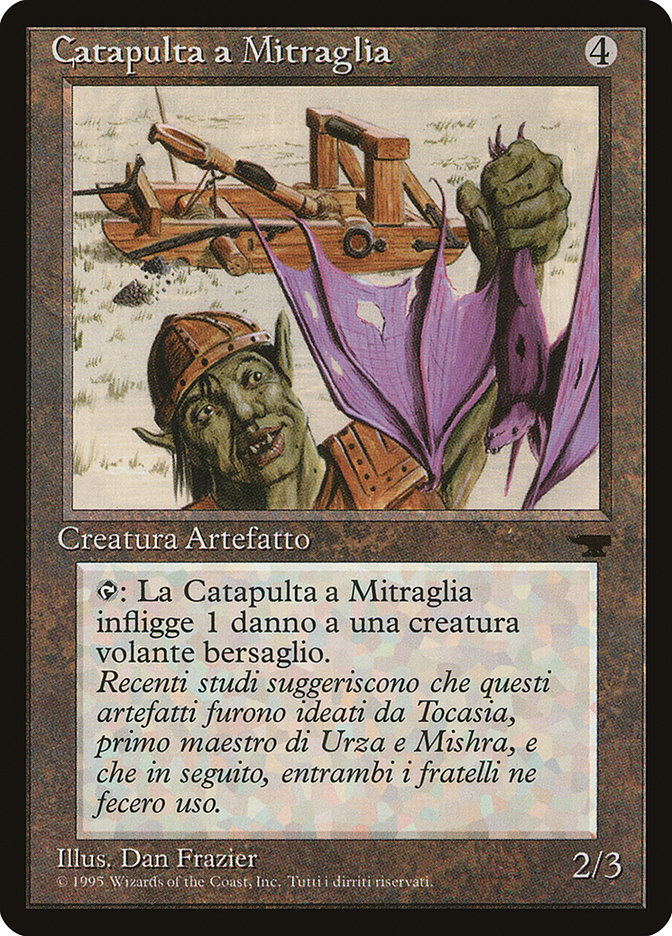 Grapeshot Catapult (Italian) - "Catapulta a Mitraglia" [Rinascimento] MTG Single Magic: The Gathering    | Red Claw Gaming