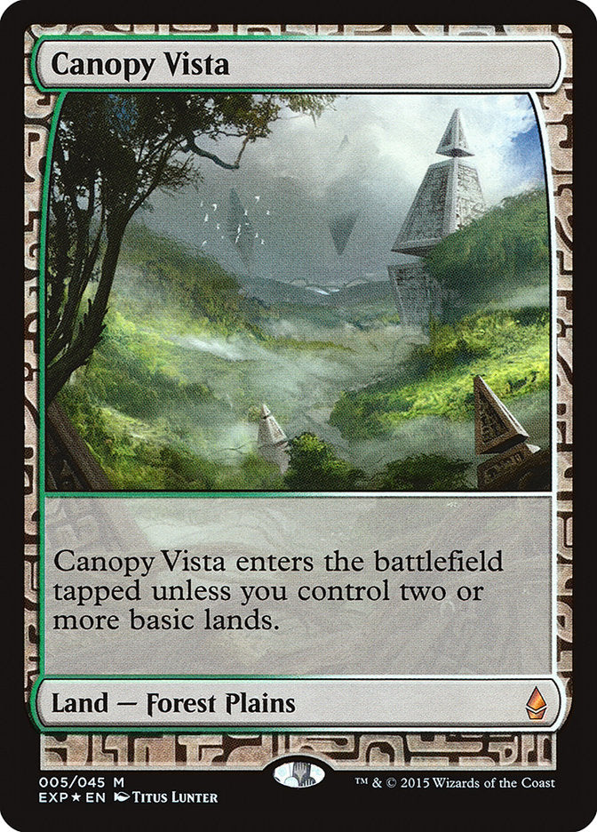 Canopy Vista [Zendikar Expeditions] MTG Single Magic: The Gathering    | Red Claw Gaming