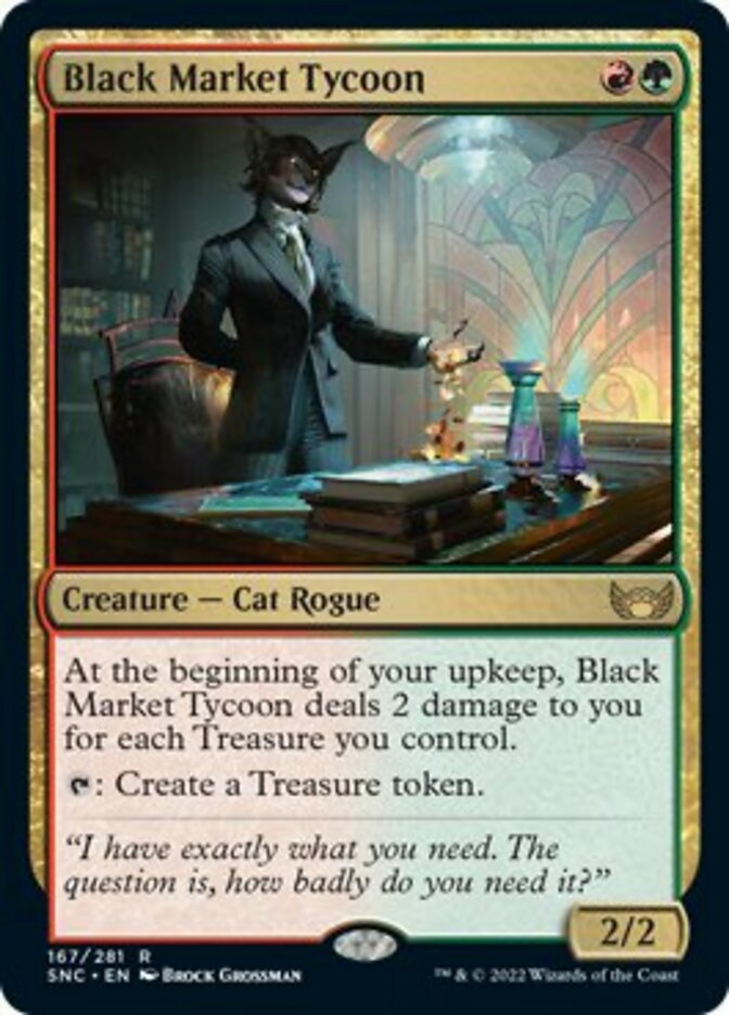 Black Market Tycoon [Streets of New Capenna] MTG Single Magic: The Gathering    | Red Claw Gaming