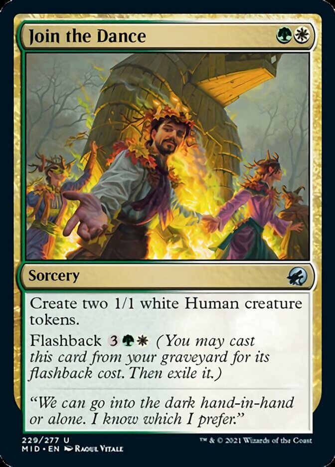 Join the Dance [Innistrad: Midnight Hunt] MTG Single Magic: The Gathering    | Red Claw Gaming