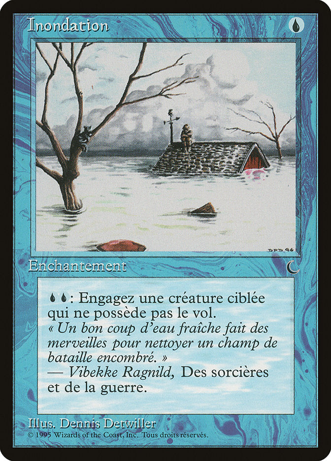 Flood (French) - "Inondation" [Renaissance] MTG Single Magic: The Gathering    | Red Claw Gaming
