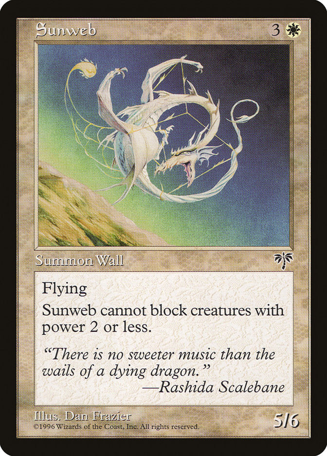 Sunweb [Mirage] MTG Single Magic: The Gathering    | Red Claw Gaming
