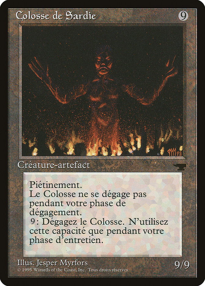 Colossus of Sardia (French) - "Colosse de Sardie" [Renaissance] MTG Single Magic: The Gathering    | Red Claw Gaming