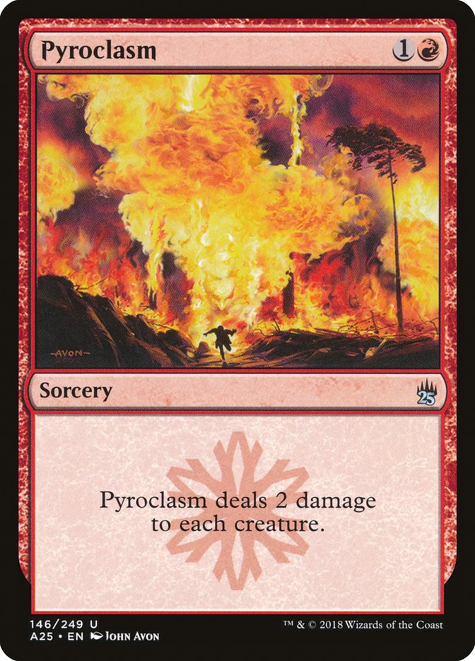 Pyroclasm [Masters 25] MTG Single Magic: The Gathering    | Red Claw Gaming