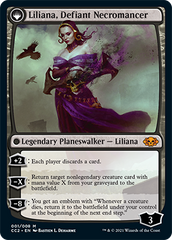 Liliana, Heretical Healer // Liliana, Defiant Necromancer [Commander Collection: Black] MTG Single Magic: The Gathering    | Red Claw Gaming