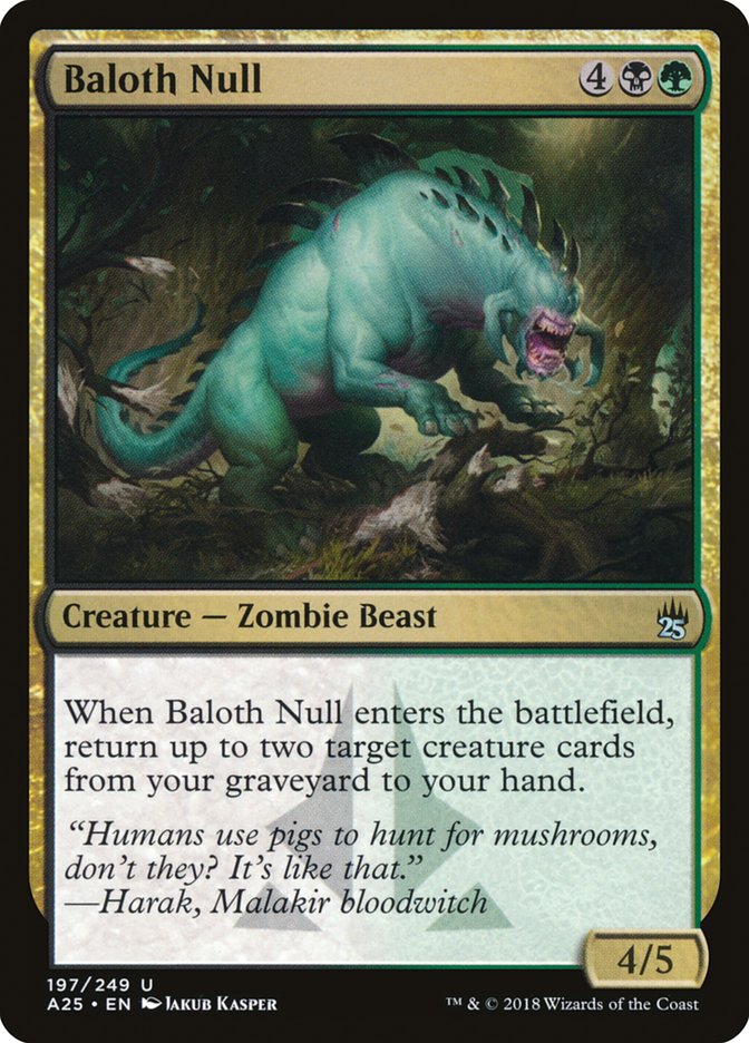 Baloth Null [Masters 25] MTG Single Magic: The Gathering    | Red Claw Gaming