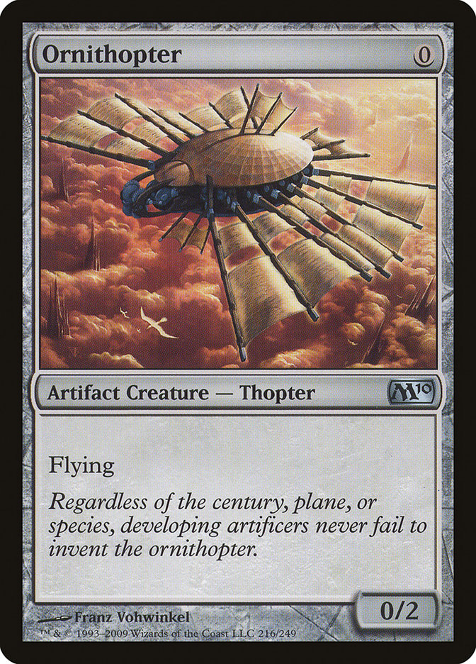 Ornithopter [Magic 2010] MTG Single Magic: The Gathering    | Red Claw Gaming
