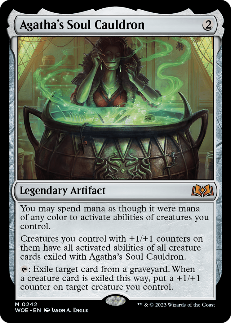 Agatha's Soul Cauldron [Wilds of Eldraine] MTG Single Magic: The Gathering    | Red Claw Gaming
