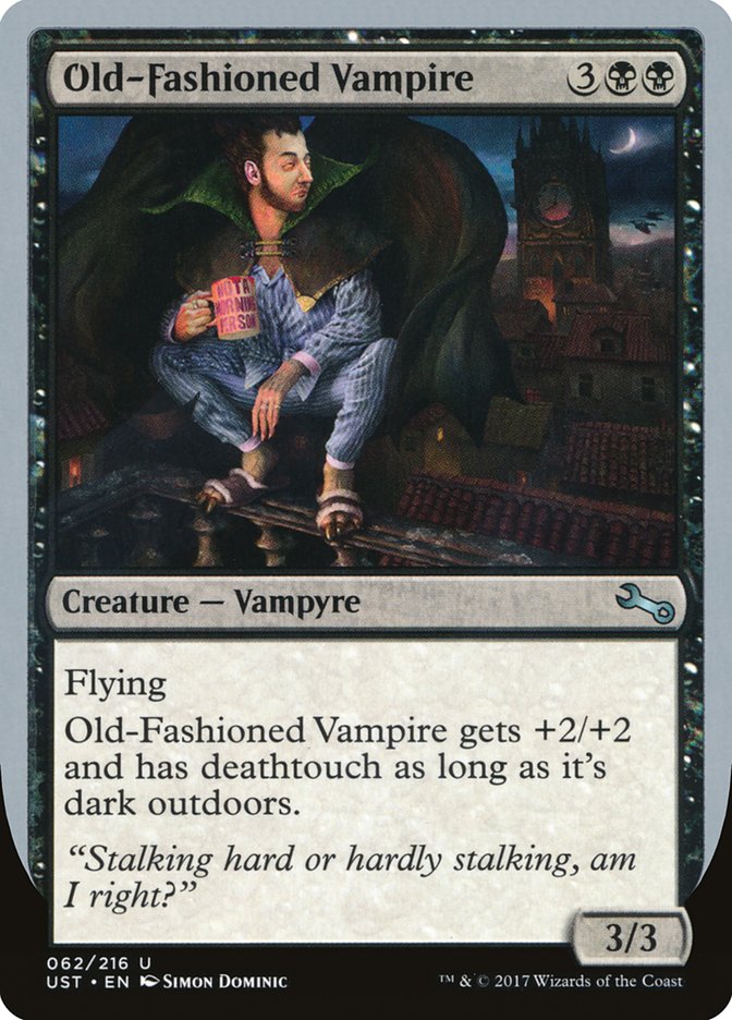 Old-Fashioned Vampire [Unstable] MTG Single Magic: The Gathering    | Red Claw Gaming