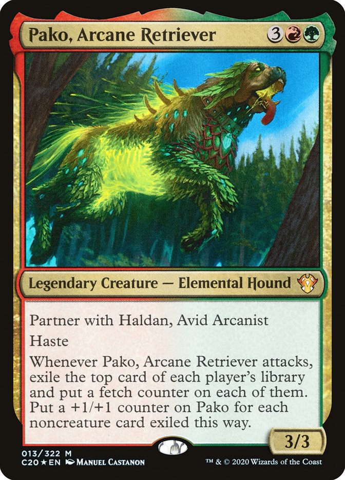 Pako, Arcane Retriever [Commander 2020] MTG Single Magic: The Gathering    | Red Claw Gaming