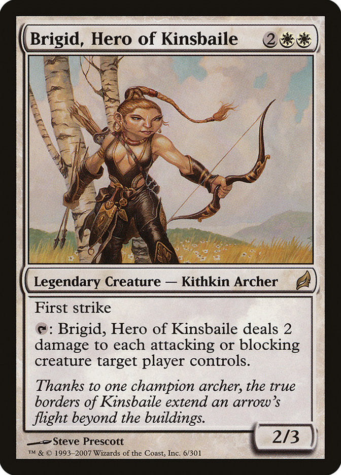 Brigid, Hero of Kinsbaile [Lorwyn] MTG Single Magic: The Gathering    | Red Claw Gaming