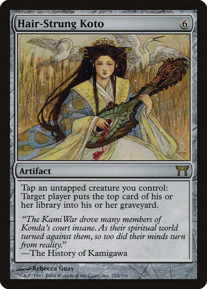Hair-Strung Koto [Champions of Kamigawa] MTG Single Magic: The Gathering    | Red Claw Gaming