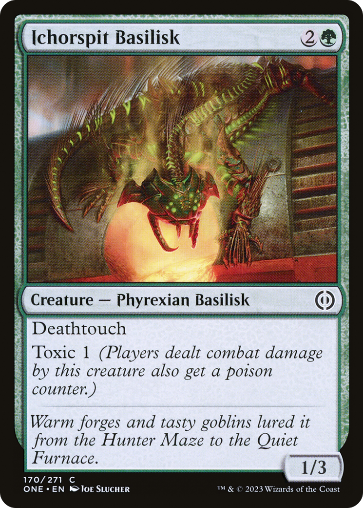Ichorspit Basilisk [Phyrexia: All Will Be One] MTG Single Magic: The Gathering    | Red Claw Gaming