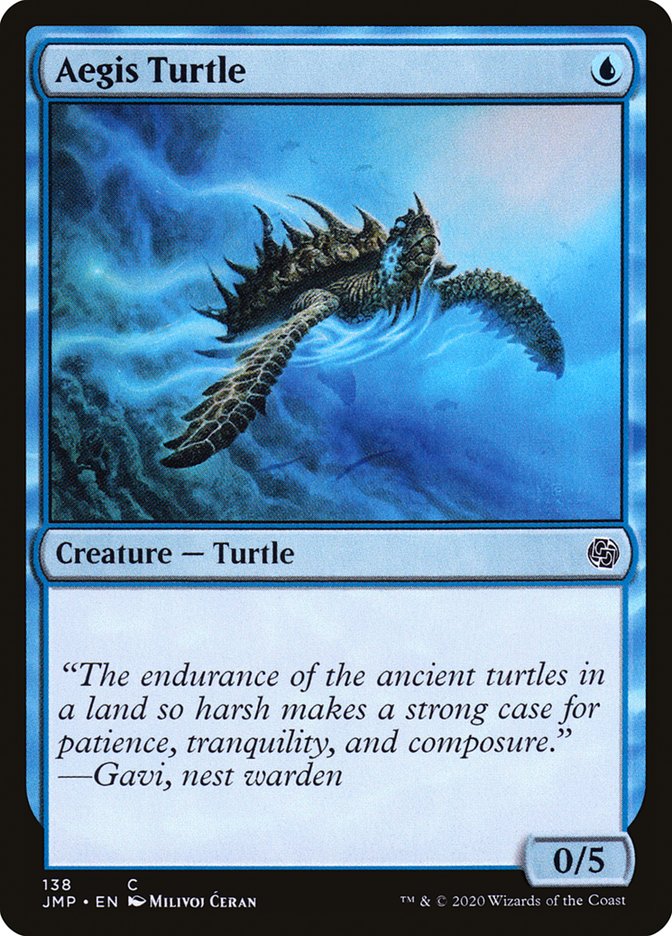 Aegis Turtle [Jumpstart] MTG Single Magic: The Gathering    | Red Claw Gaming