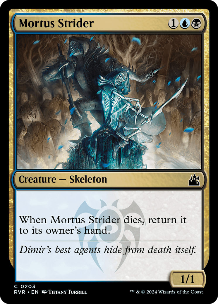 Mortus Strider [Ravnica Remastered] MTG Single Magic: The Gathering    | Red Claw Gaming