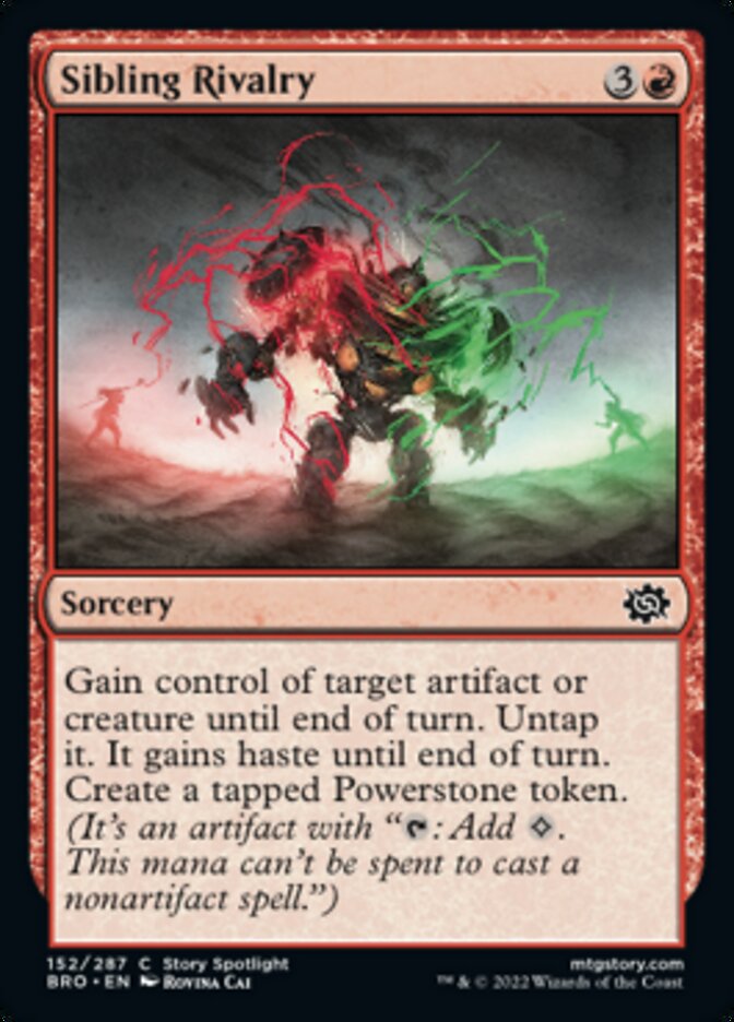 Sibling Rivalry [The Brothers' War] MTG Single Magic: The Gathering    | Red Claw Gaming