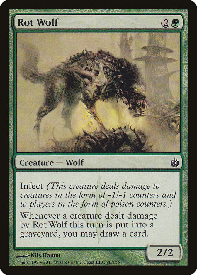 Rot Wolf [Mirrodin Besieged] MTG Single Magic: The Gathering    | Red Claw Gaming