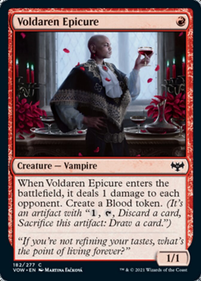 Voldaren Epicure [Innistrad: Crimson Vow] MTG Single Magic: The Gathering    | Red Claw Gaming