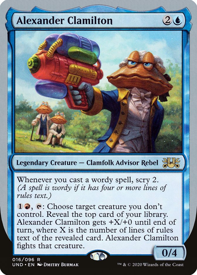 Alexander Clamilton [Unsanctioned] MTG Single Magic: The Gathering    | Red Claw Gaming
