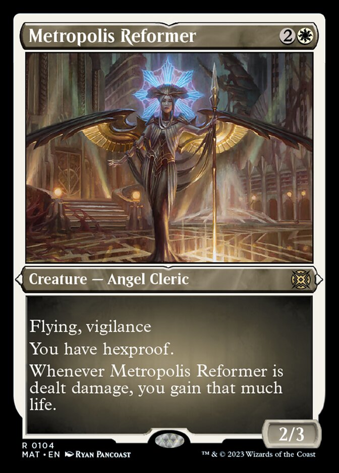 Metropolis Reformer (Foil Etched) [March of the Machine: The Aftermath] MTG Single Magic: The Gathering    | Red Claw Gaming