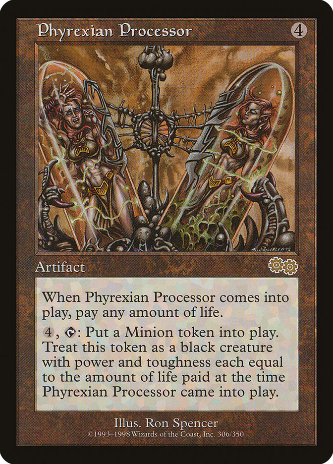 Phyrexian Processor [Urza's Saga] MTG Single Magic: The Gathering    | Red Claw Gaming