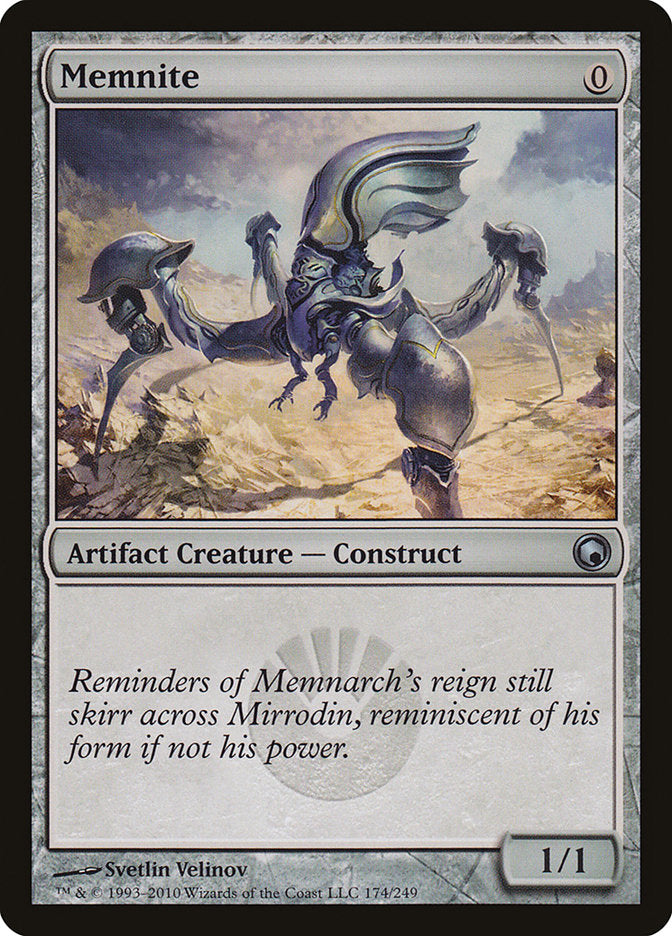 Memnite [Scars of Mirrodin] MTG Single Magic: The Gathering    | Red Claw Gaming