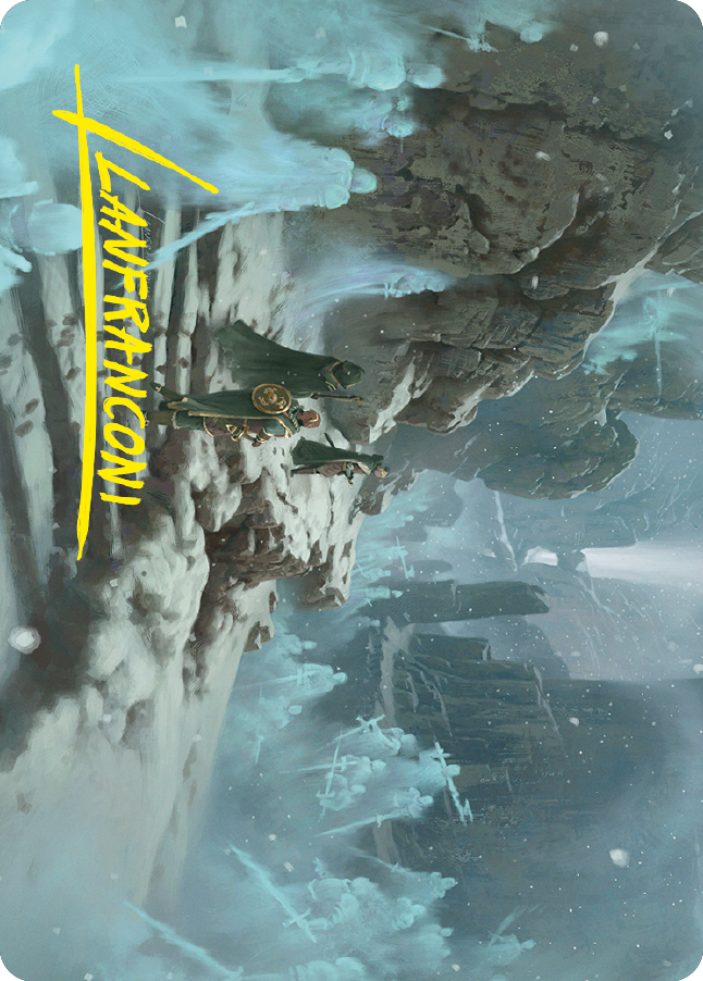 Ghost Quarter Art Card (Gold-Stamped Signature) [The Lord of the Rings: Tales of Middle-earth Art Series] MTG Single Magic: The Gathering    | Red Claw Gaming