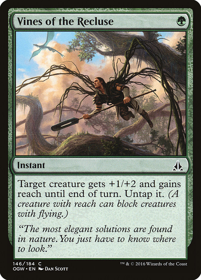 Vines of the Recluse [Oath of the Gatewatch] MTG Single Magic: The Gathering    | Red Claw Gaming